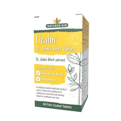 Natures Aid Ucalm St Johns Wort 60 tabs